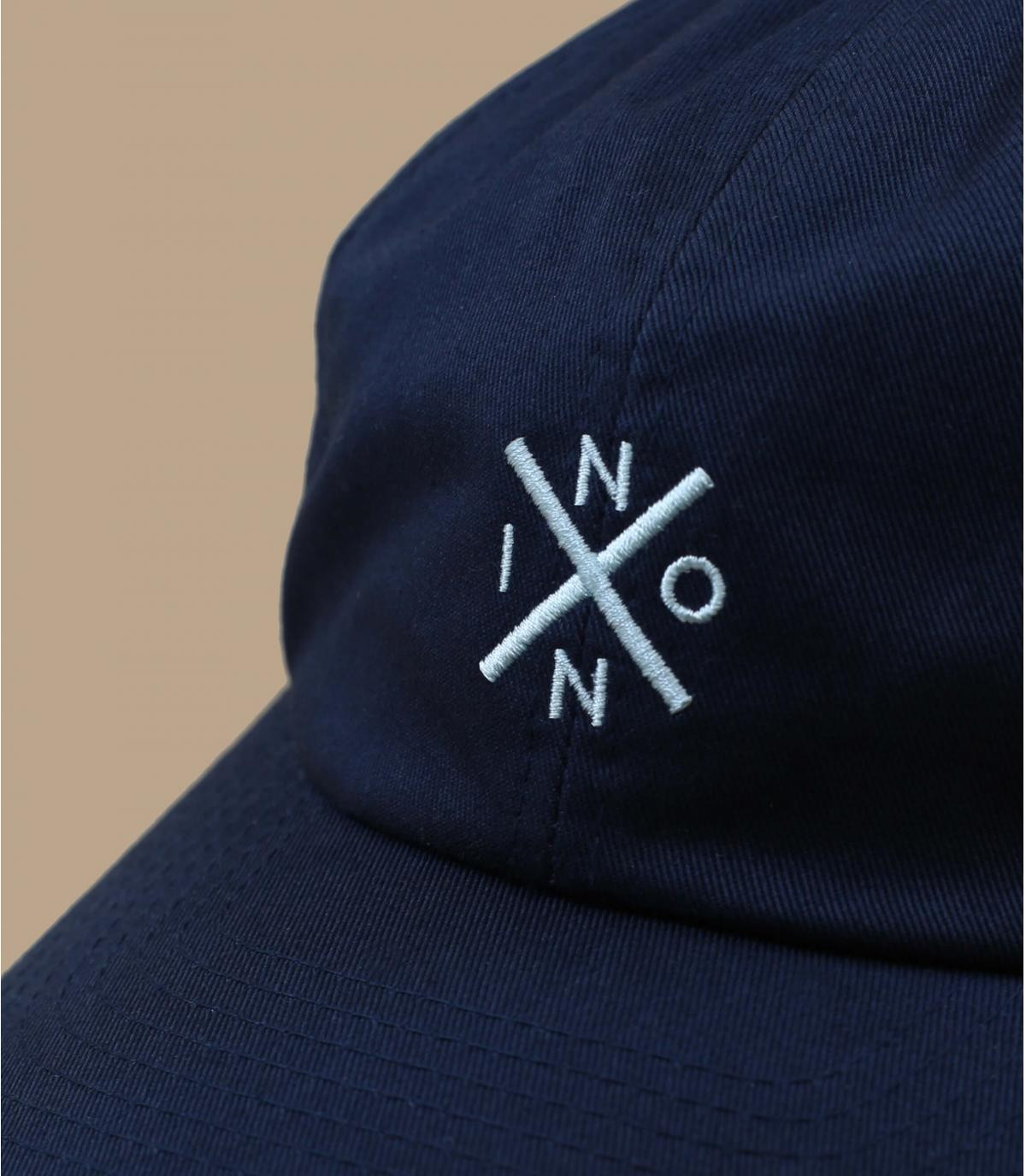 Prep Strapback navy turquoise